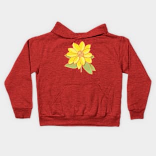 Summer Flower Kids Hoodie